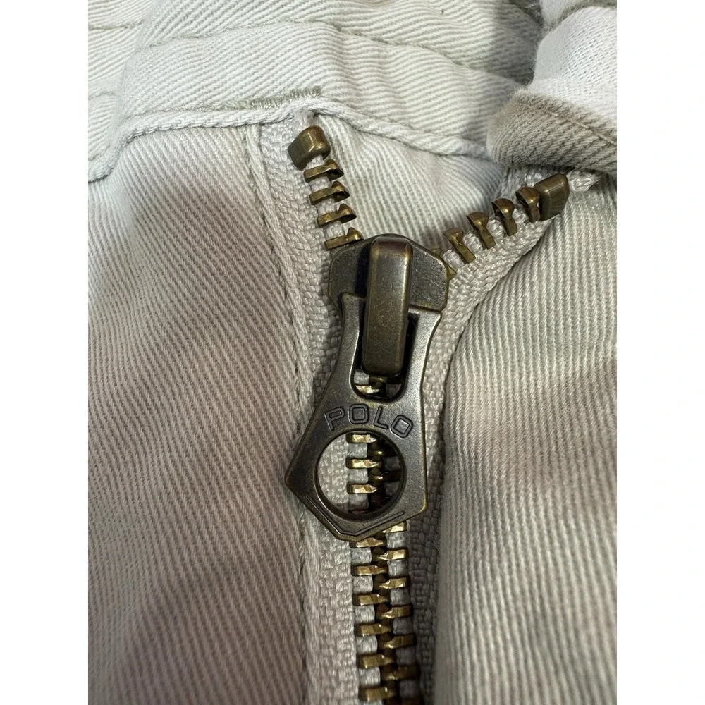 Polo‎ Ralph Lauren Men's Cargo Shorts Khaki Beige Classic Polo Chino Size 36